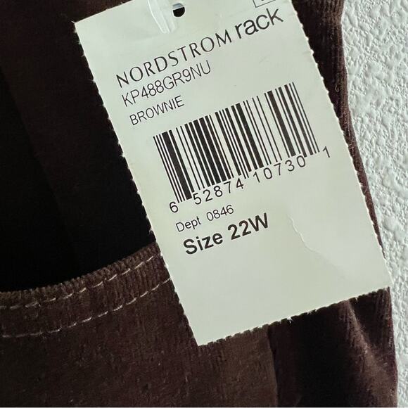 NWT Kut From The Kloth Diana Skinny Brownie Brown Pants 22W - Picture 4 of 9